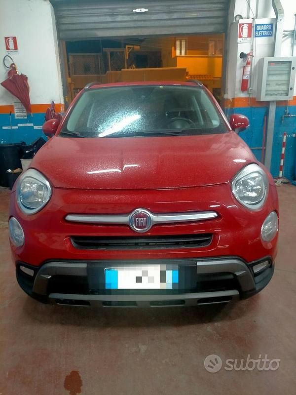Usata Fiat 500X Cross 120 CV (88 kW) 2016 Rosso SUV