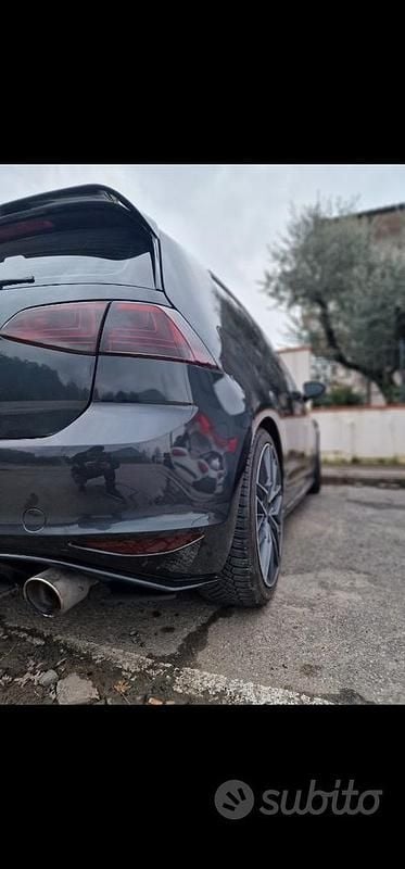 Usata VW Golf VII GTI 220 CV (161 kW) 2016 Grigio Utilitaria