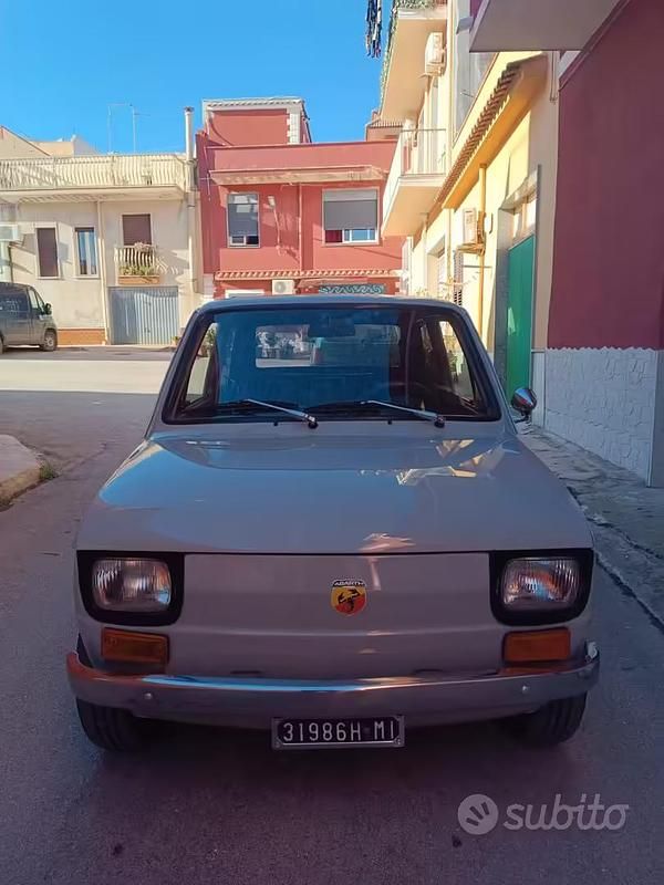 Usata Fiat 126 Abarth 1970 Grigio Utilitaria