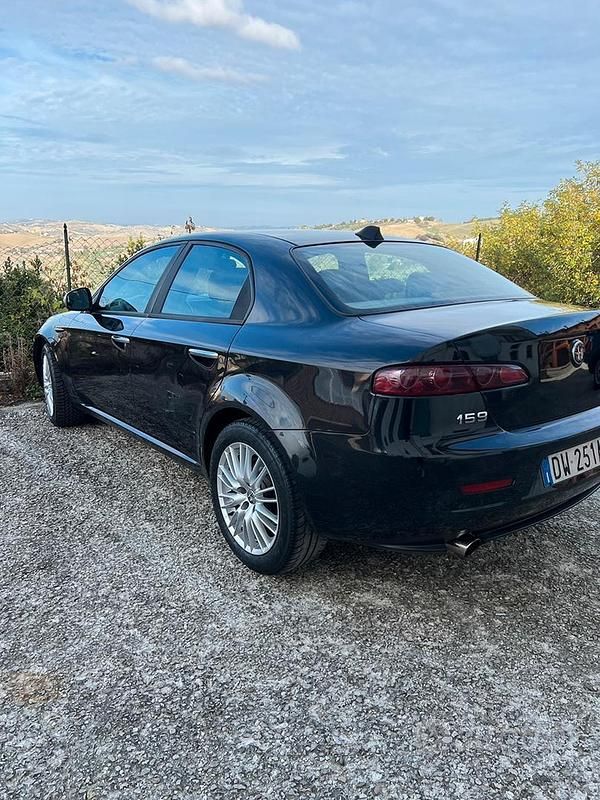 Usata Alfa Romeo 159 170 CV (125 kW) 2008 Nero Berlina