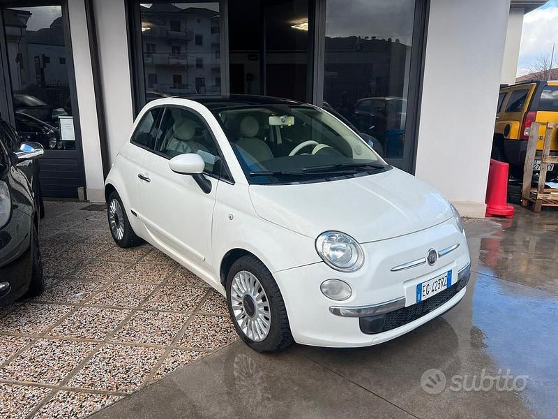 Usata Fiat 500 Lounge 69 CV (50 kW) 2011 Nero Berlina