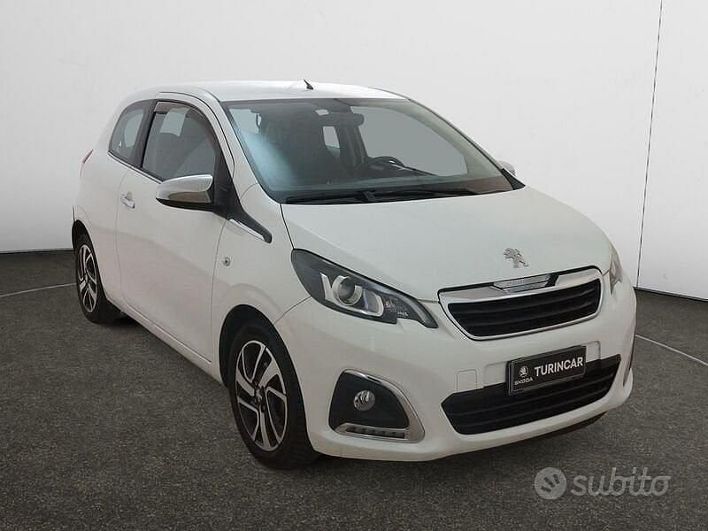 Usata Peugeot 108 Allure 82 CV (60 kW) 2018 Bianco Berlina