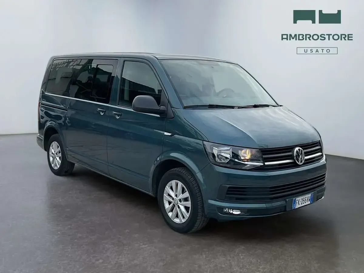 Usado VW T6 Trendline 150 CV (110 kW) 2017 Azul Van