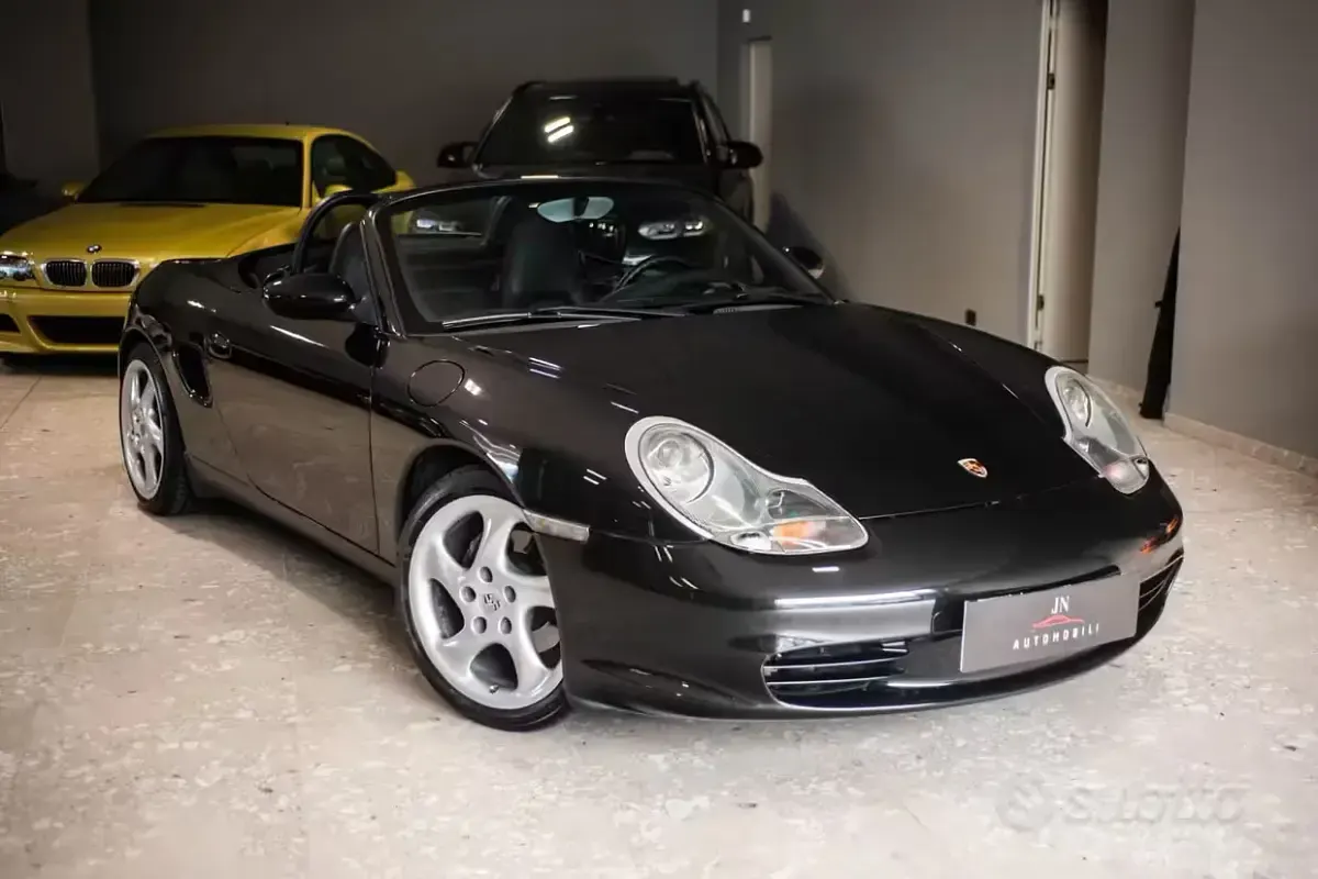 Usata Porsche Boxster 204 CV (150 kW) 1999 Nero Cabrio