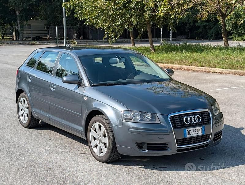 Usata Audi A3 Ambition 140 CV (102 kW) 2006 Grigio Utilitaria