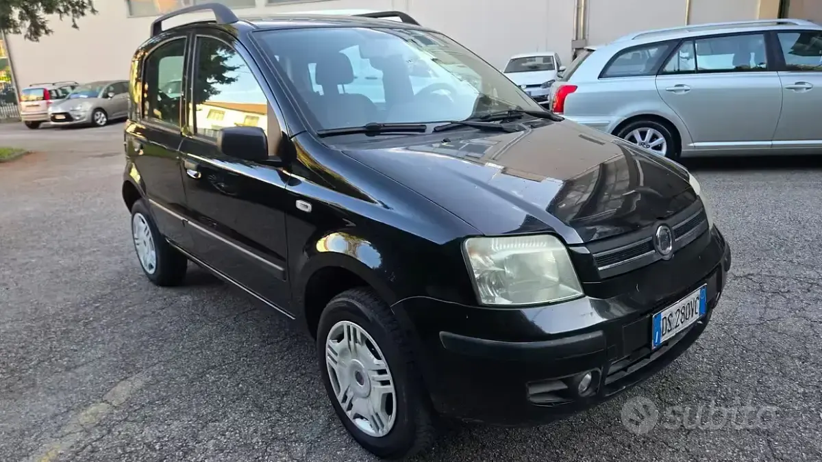 Usata Fiat Panda Dynamic 60 CV (44 kW) 2009 Nero Utilitaria