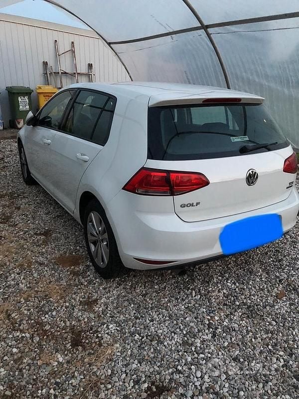 Usata VW Golf VII Comfortline 105 CV (77 kW) 2013 Bianco Berlina