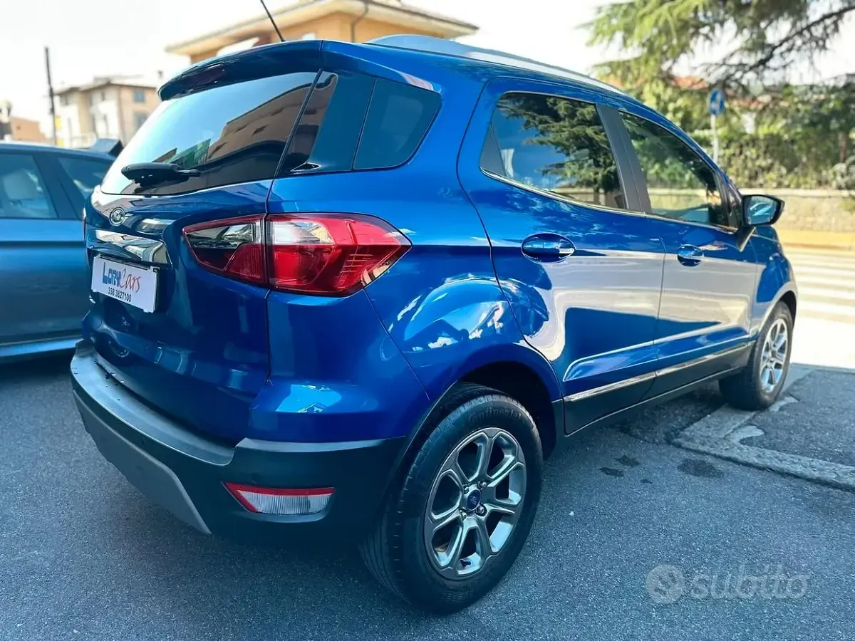 Usata Ford Ecosport Titanium 125 CV (91 kW) 2019 Bluazzurro SUV