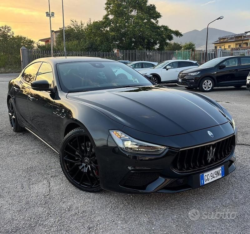 Usata Maserati Ghibli 430 CV (316 kW) 2021 Nero Berlina