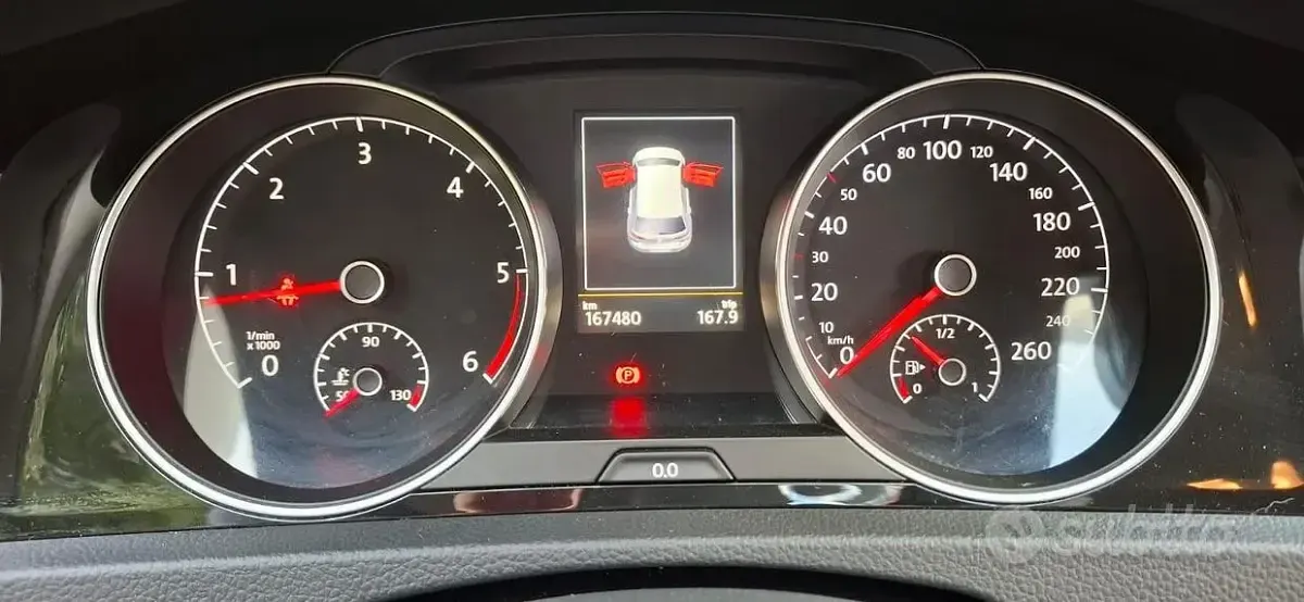 Usata VW Golf VII 110 CV (80 kW) 2023 Nero Berlina