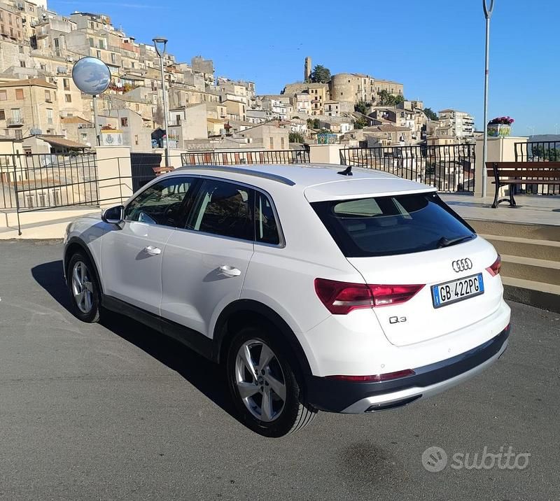 Usata Audi Q3 Advanced 150 CV (110 kW) 2020 Bianco SUV