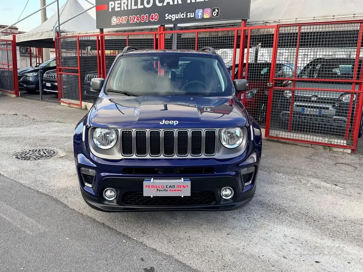 Usata Jeep Renegade Limited 130 CV (95 kW) 2021 Blu SUV