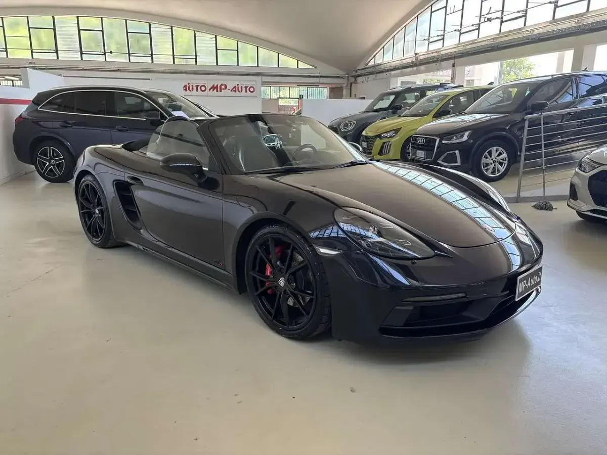 Usata Porsche Boxster GTS 366 CV (269 kW) 2018 Nero Cabrio