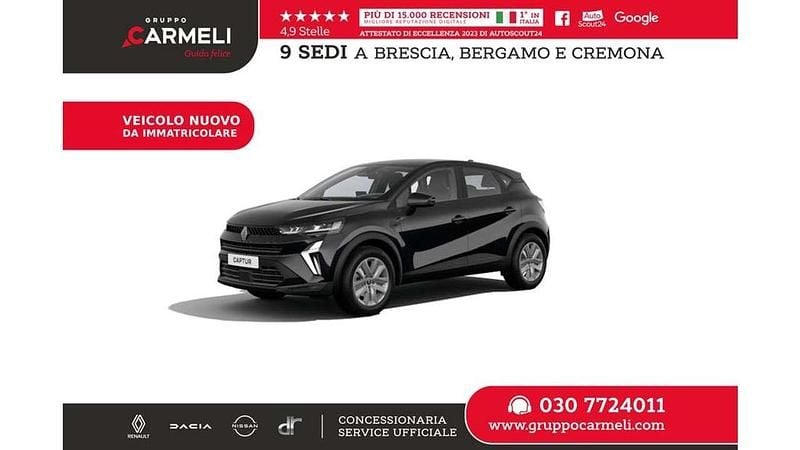 Nuova Renault Captur Evolution 160 CV (117 kW) 2026 Nero etoilé SUV