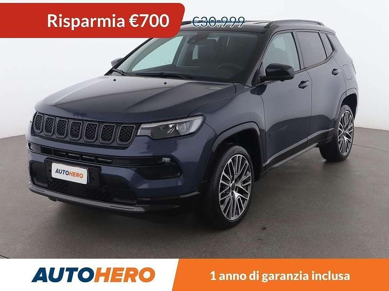 Blu Usata 2024 Jeep Compass Summit SUV | 30.999 € (Buon prezzo) - Immagine 1/3