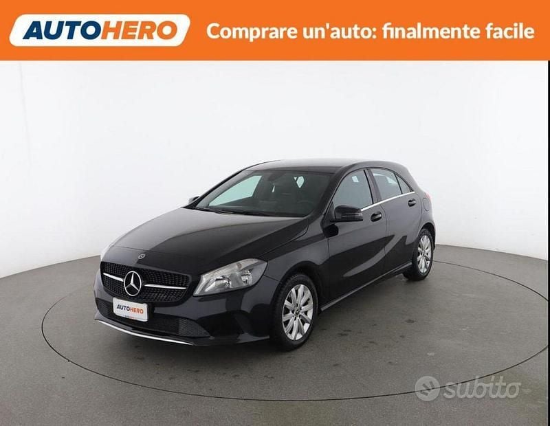 Usata Mercedes A160 Business 90 CV (66 kW) 2018 Nero Berlina