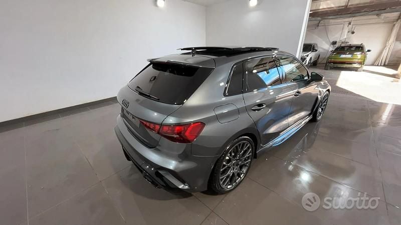 Nuova Audi RS3 Sportback 400 CV (294 kW) 2025 Grigio Utilitaria