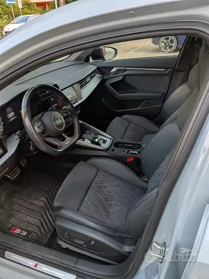 Usata Audi S3 Exclusive 310 CV (228 kW) 2022 Grigio Berlina
