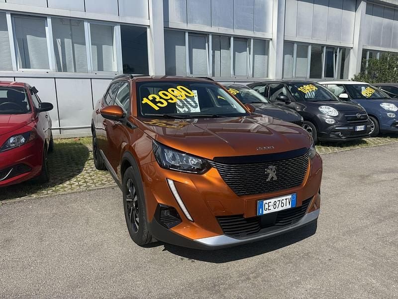 Brugt Peugeot 2008 Allure 131 HK (96 kW) 2021 Orange SUV