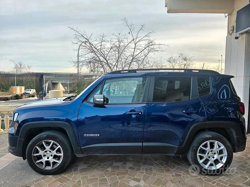 Usata Jeep Renegade Limited 140 CV (102 kW) 2020 Blu SUV