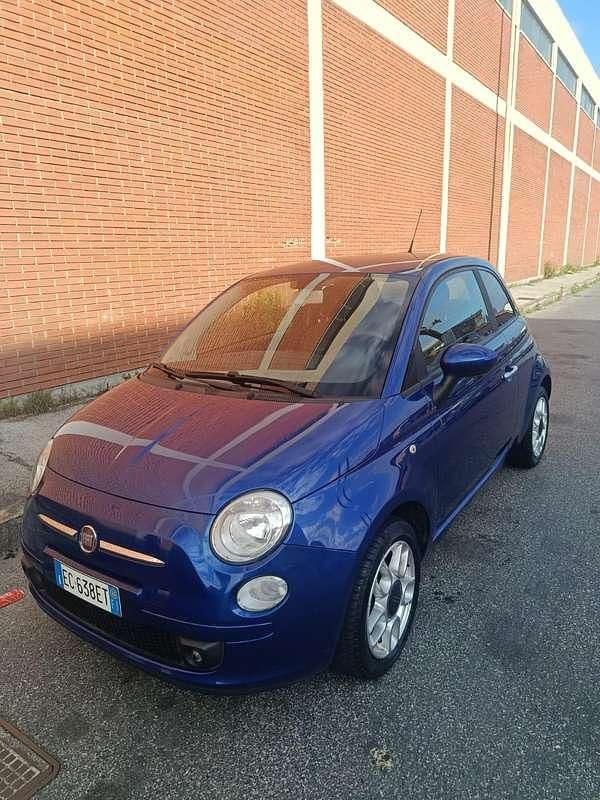 Usata Fiat 500 Sport 101 CV (74 kW) 2010 Blu/azzurro Utilitaria
