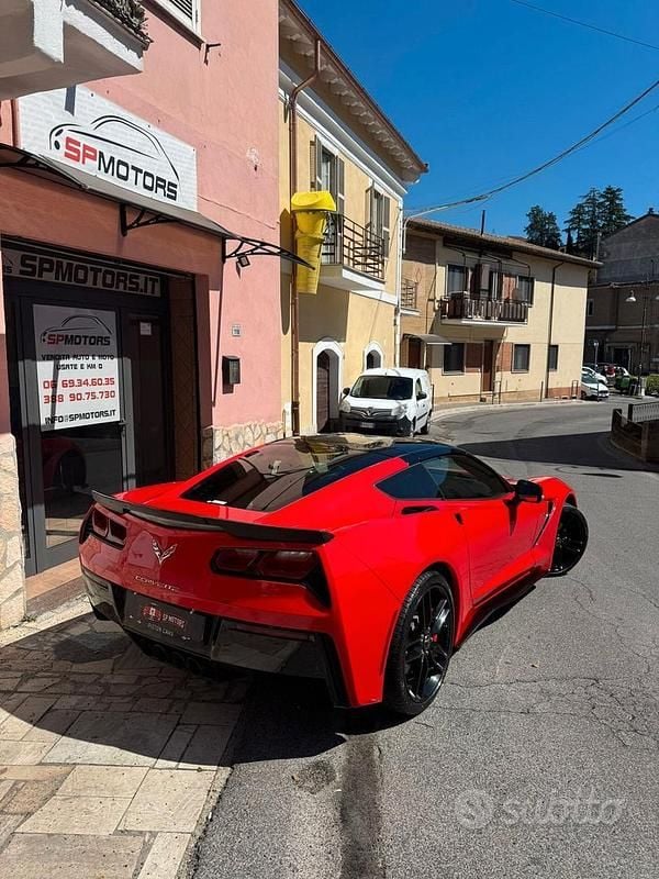 Usata Corvette Stingray 466 CV (342 kW) 2016 Rosso Coupé
