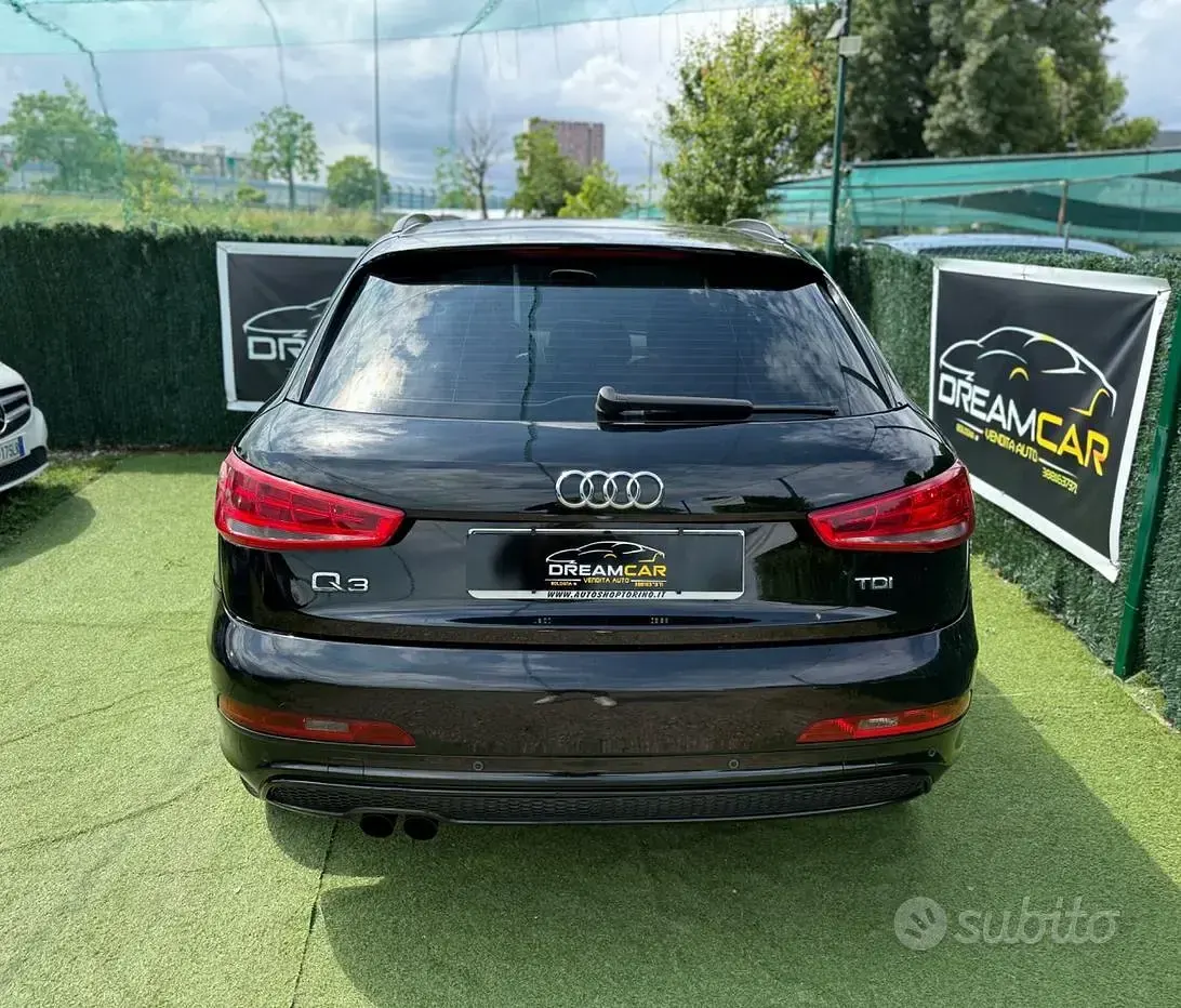 Usata Audi Q3 140 CV (102 kW) 2012 Nero SUV