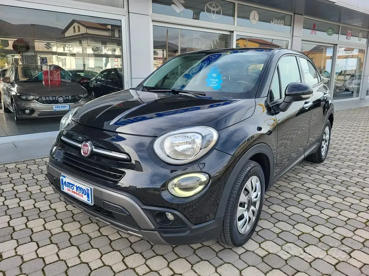 Usata Fiat 500X Cross 95 CV (69 kW) 2021 Nero SUV