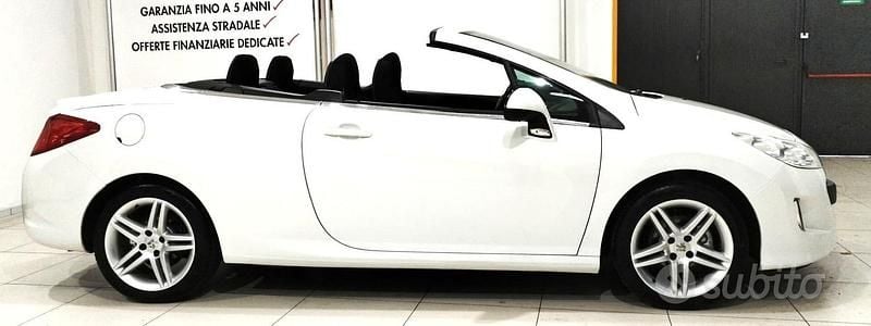 Usata Peugeot 308 CC 119 CV (87 kW) 2010 Bianco Cabrio