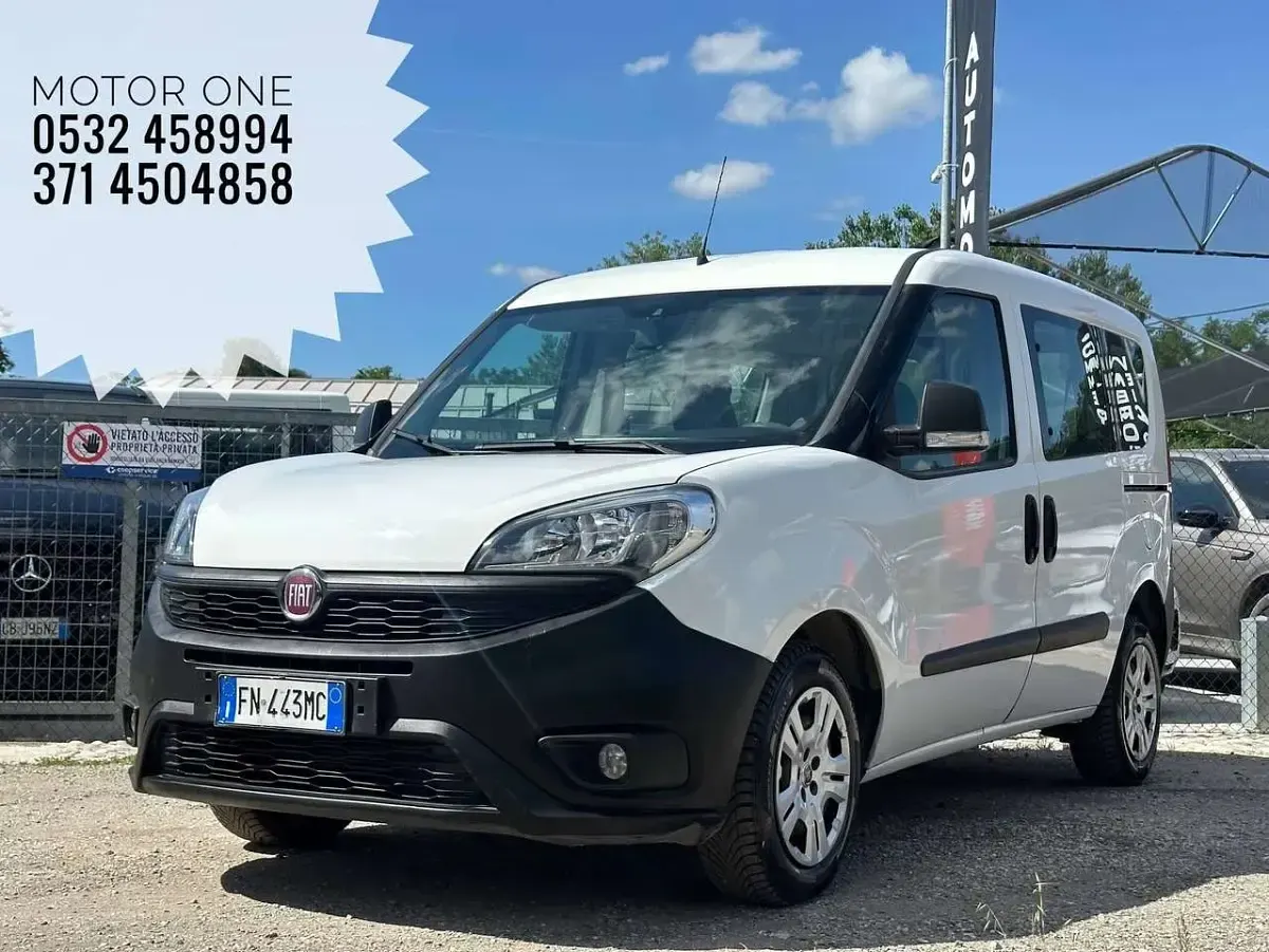 Usata Fiat Doblò 95 CV (69 kW) 2018 Bianco Monovolume