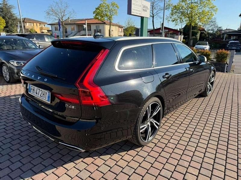 Usata Volvo V90 R-Design 190 CV (139 kW) 2017 Nero Station wagon