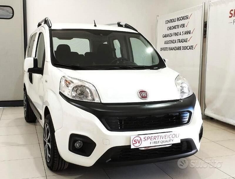 Usata Fiat Qubo Lounge 80 CV (58 kW) 2017 Bianco Monovolume