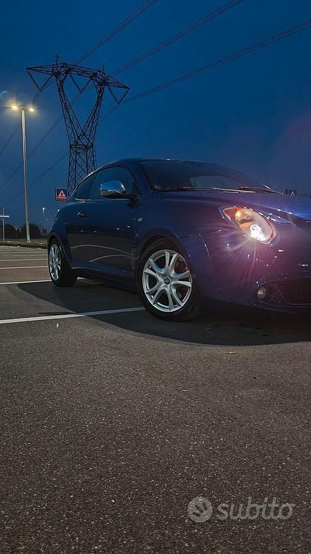 Usata Alfa Romeo MiTo 145 CV (106 kW) 2010 Blu Utilitaria