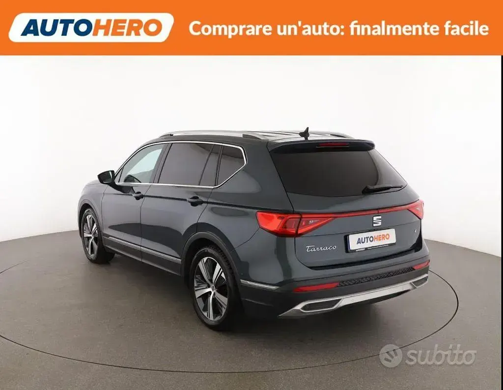 Usata Seat Tarraco 4Drive 200 CV (147 kW) 2021 Verde SUV