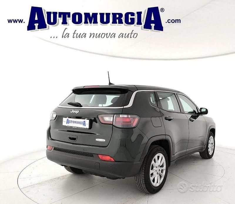 Usata Jeep Compass Longitude 131 CV (96 kW) 2022 Verde SUV