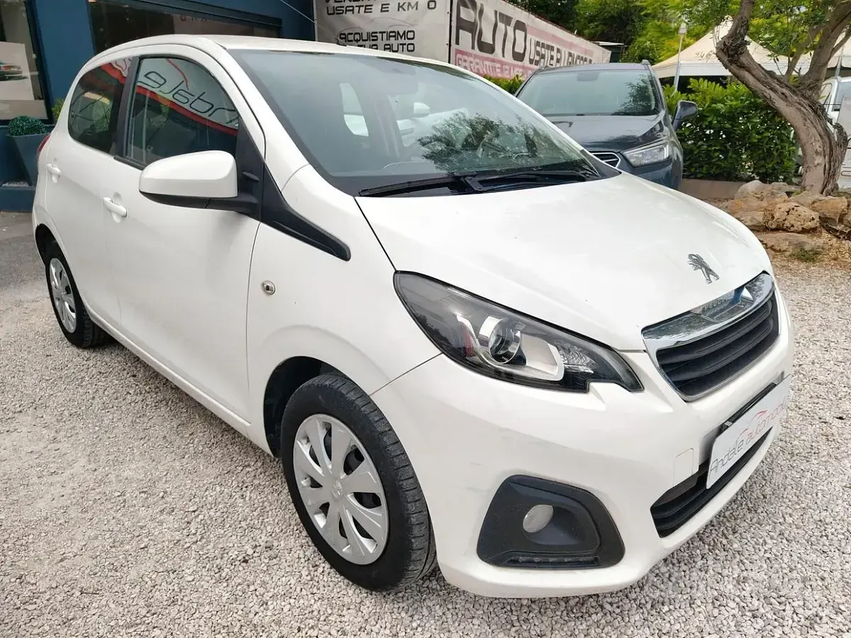 Usata Peugeot 108 69 CV (50 kW) 2017 Bianco Berlina