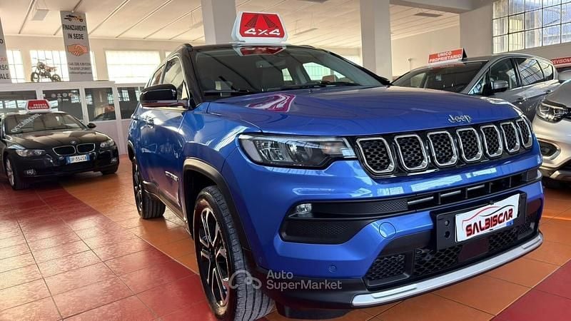 Usata Jeep Compass Limited 179 CV (131 kW) 2021 Blu SUV