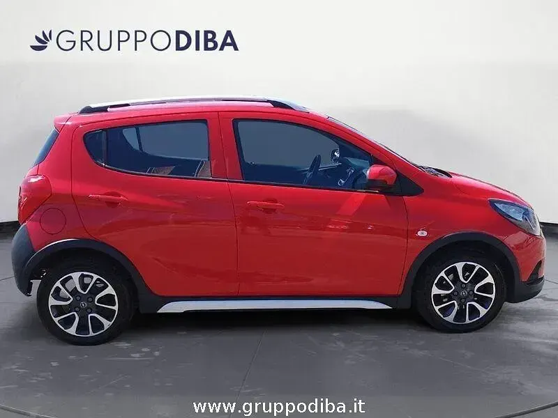 Usata Opel Karl Rocks 75 CV (55 kW) 2018 Rosso Utilitaria