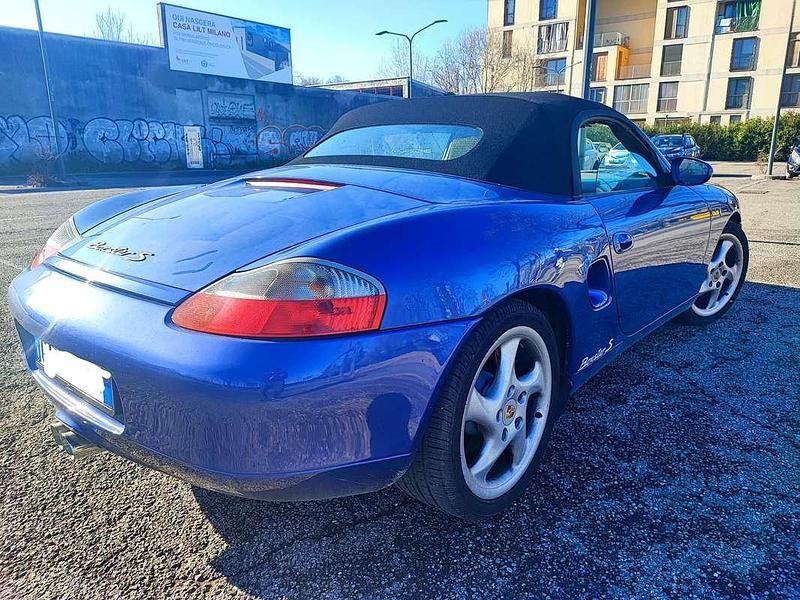 Usata Porsche Boxster 252 CV (185 kW) 2000 Blu/azzurro Cabrio
