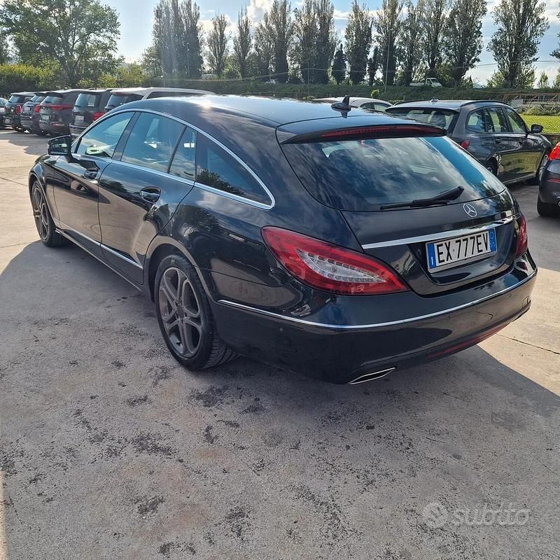 Usata Mercedes CLS250 Premium 204 CV (150 kW) 2014 Nero Station wagon
