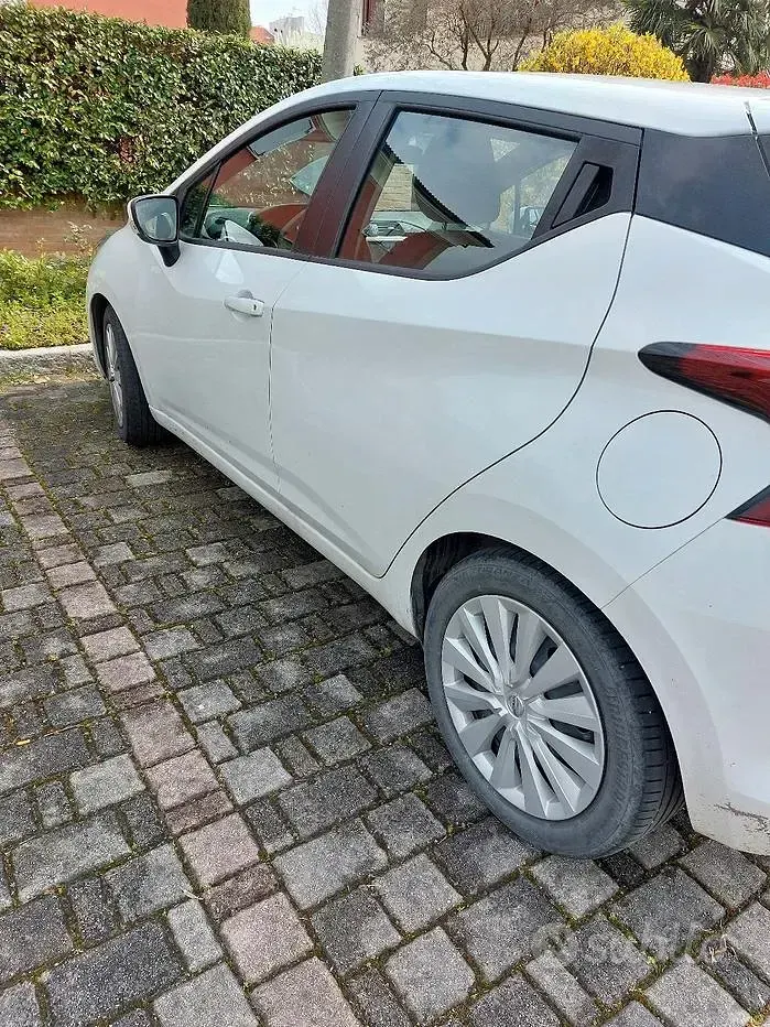 Usata Nissan Micra Acenta 2022 Bianco Utilitaria