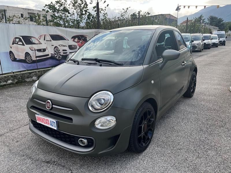 Usata Fiat 500 Sport 95 CV (69 kW) 2017 Verde Berlina