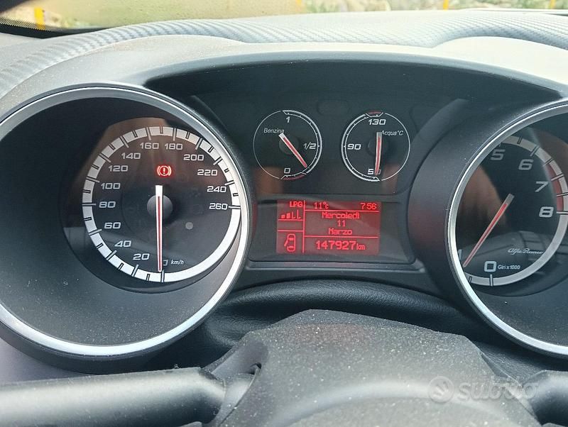 Usata Alfa Romeo Giulietta Sprint 120 CV (88 kW) 2015 Nero Utilitaria