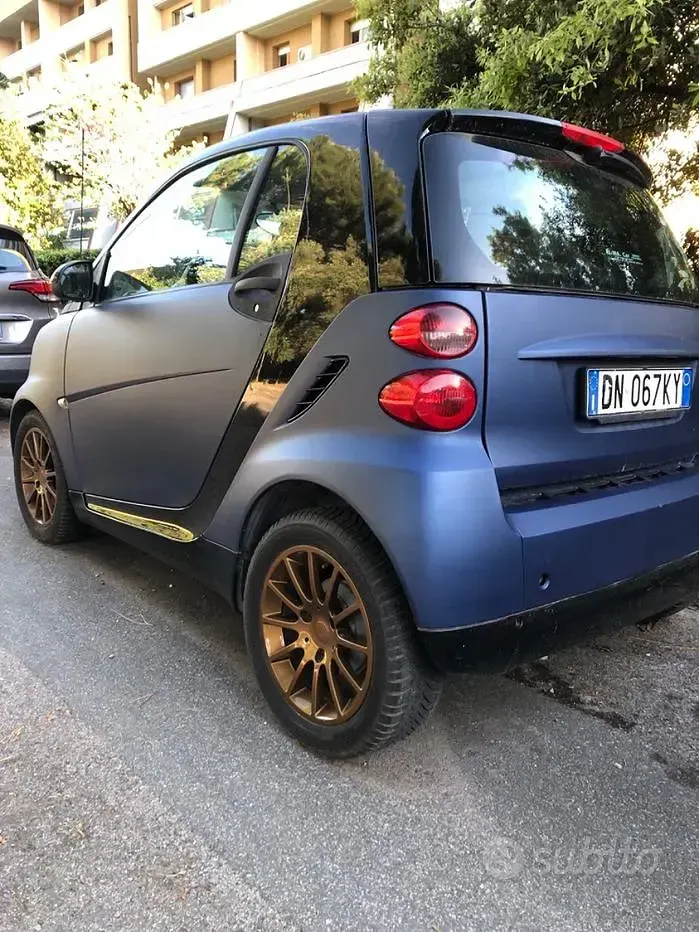 Usata Smart ForTwo Coupé 71 CV (52 kW) 2008 Blu Coupé