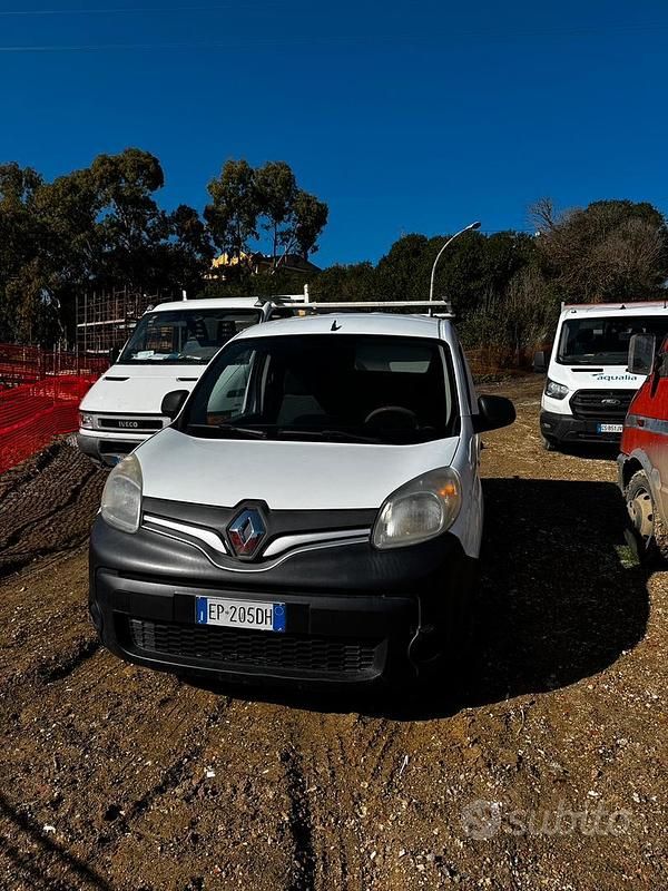 Usata Renault Kangoo 90 CV (66 kW) 2014 Bianco Monovolume
