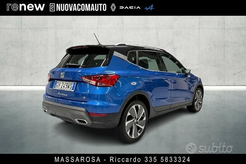 Usata Seat Arona FR 90 CV (66 kW) 2022 Blu SUV