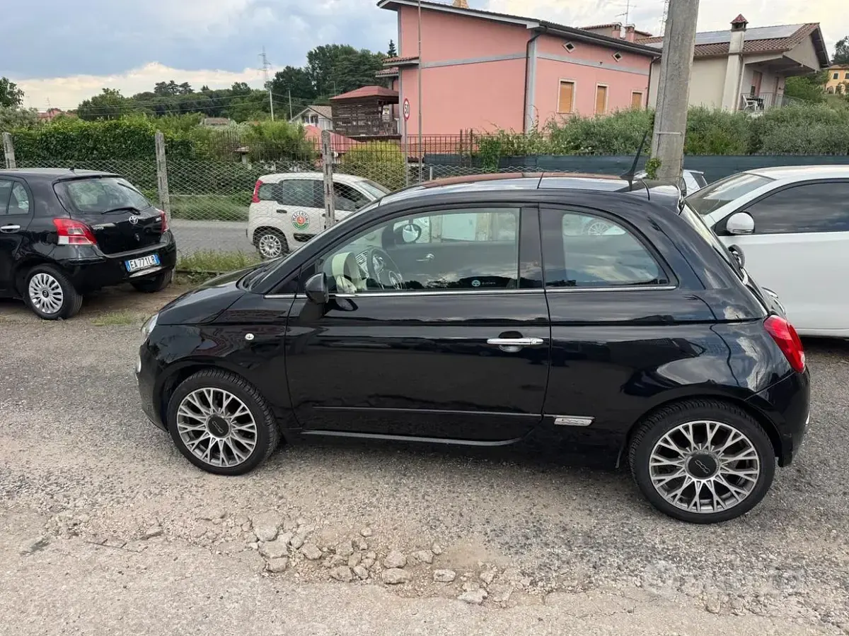 Usata Fiat 500 Pop 69 CV (50 kW) 2015 Nero Berlina