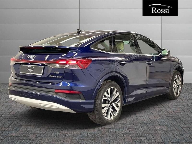 Usata Audi Q4 Sportback e-tron Advanced 125 kW (170 CV) 2022 Blu metalizzato SUV