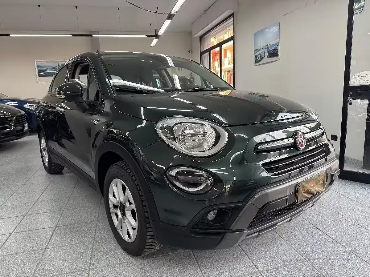 Usata Fiat 500X Business 120 CV (88 kW) 2020 Verde SUV