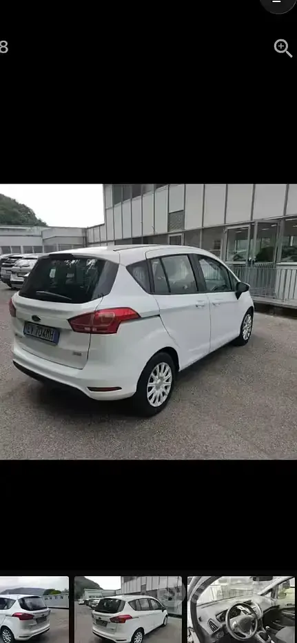 Usata Ford B-MAX 100 CV (73 kW) 2014 Bianco Monovolume